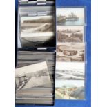 Postcards, Piers, a collection of 500 cards all of UK Pier's arranged alphabetically from
