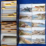 Postcards, Piers, a large collection of approx 300 artist-drawn cards by A R Quinton, all of