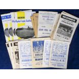 Rugby League, collection of approx. 40, 1960s, match programmes inc. Warrington (15), Workington (