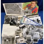 Football, selection of items relating to class-1 referee John Meade who had officiated in the