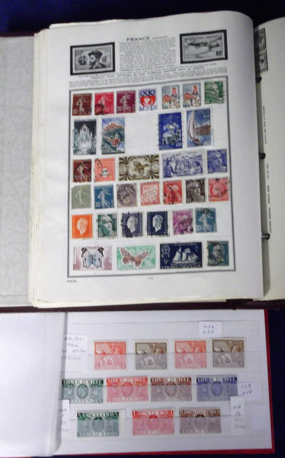 Stamps, GB and world collection in various albums with mint & used GB, 1952-70 in Westminster album, - Image 2 of 2