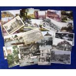 Postcards, UK topographical selection of approx 50 cards, RP's and printed, Inc. King's Lynn