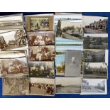 Postcards, a mixed age collection of approx 300 cards (approx 200 modern with some duplication) also