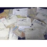 Telegrams, Approx 100 items of telegram related ephemera to include, telegraphs, forms, envelopes,