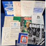 Football programmes, a collection of 140+ Friendly and Testimonial games, mostly 1960's onwards,