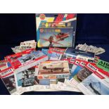 Toys, Airfix 1:72 Red Arrows Hawk, 1:72 Focke-Wulf FW190A-8, Airfix-73 Dassault Mirage III C