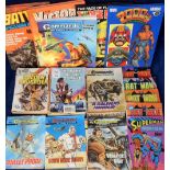 Comics, a nice selection of mini comics, inc. Commando (23), Top Secret Picture Library (16, inc.