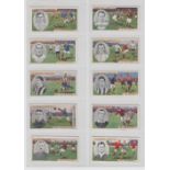 Cigarette cards, a collection of 82 Football-related cards from various series inc. Smith's,