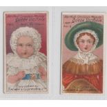 Cigarette cards, Salmon & Gluckstein, Her Most Gracious Majesty Queen Victoria, two type cards, 1820