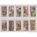 Cigarette cards, Ogden's, Boy Scouts, 5 sets, 1st Series (blue back), 2nd Series (blue back), 3rd