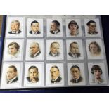 Cigarette cards, a large modern album containing a collection of 20+ 'L' size sets various