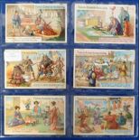 Trade cards, Liebig, album containing 28 sets, all ranging between S401 & S499, 1893 to 1896, inc.