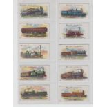 Cigarette cards, Wills, Locomotives & Rolling Stock, (no clause) (set, 50 cards) (a few fair, gen