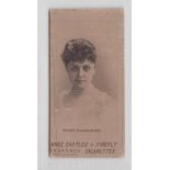 Cigarette card, Wills, Actresses Collotype (Three Castles & Firefly), type card, Marie Barrowghs (