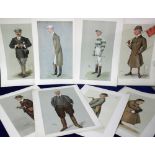 Horse Racing, 22 Vanity Fair Spy prints (1869-1914) 'Turf Devotees' featuring jockeys, trainers,