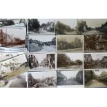 Postcards, Worcestershire, a collection of approx 70 cards, the majority street scenes and villages,