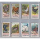 Cigarette cards, Ogden's, Fowl's, Pigeons & Dogs, (set, 50 cards) (gd)