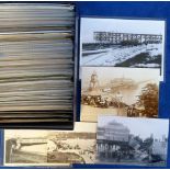 Postcards, Piers, a mixed age collection of approx 340 cards of UK Pier's, RP's and printed, RP's