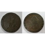 Coin, GB, George III, Cartwheel two pence, 1797 VF (1)