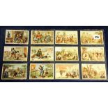 Trade cards, Liebig, 2 English language sets, Famous Explorers 1, S303, 1891 (6 cards, gd) and