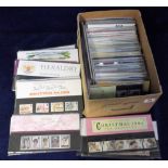 Stamps, a large quantity of GB decimal presentation packs, face value £130+.