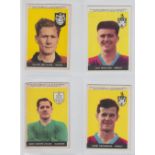 Trade cards, A&BC Gum, Footballers (With Planet, 1-46) (set, 46 cards) (gd/vg)