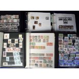 Stamps Australia, a large collection of stamps contained in 8 albums and stock books early 1900s
