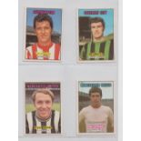 Trade cards, A&BC Gum, Footballers (Orange back) 1-255 (complete set, 255 cards) (gd/vg)