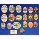 Beer labels, a collection of 17 Truman's labels, various sizes, mostly vo inc. Eagle Ale,