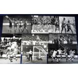 Football Press Photographs, Chelsea FC, a collection of 60+ b/w press photos all featuring Chelsea