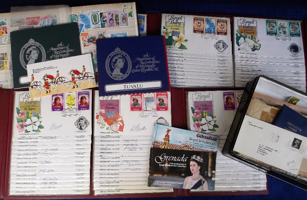 Stamps etc, a large collection of mostly Commonwealth stamps also some good Japanese interest inc.