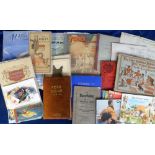 Ephemera, mixed collection of items, Victorian period onwards, various subjects inc. scouting,