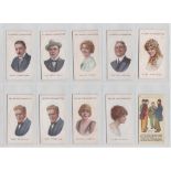 Cigarette cards, a collection of 76 cards from various series inc. Smith's, Cinema Stars, (8 + 1