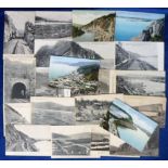 Postcards, Railways, 23 printed cards all showing Trans-Siberian Railway scenes, colour and b/w (all