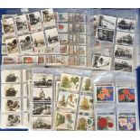 Cigarette Cards, a large accumulation of sets and part sets all in sleeves many different