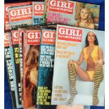 Glamour magazines, 'Girl Illustrated' collection of 20 issues from the early 1970s (gd/vg)