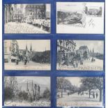 Postcards, a collection of approx 450 cards of Switzerland in binder all Luzerne inc. street scenes,