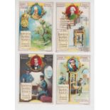 Trade cards, Huntley & Palmers, Inventors, (6/8, missing Dagurree, & Stephenson), all French