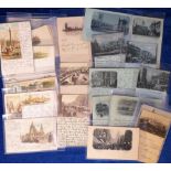 Postcards, a collection of 32 early cards, mainly London and South of England published by Blum &