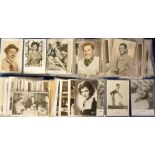 Postcards, Film Stars, a collection of approx 180 cards, 1920/60's inc. Clark Gable, Mario Lanza,