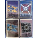 Postcards, Nazi Germany, Flags of the Armed Services by Gottfried Klein inc. Luftwaffe,