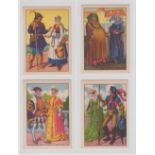 Trade Cards, Spain, Anon, Travellers Through the Centuries, 'X' size, artist drawn, printed backs (