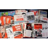 Football programmes, Stoke C FC, a collection of approx 350 homes and aways, mostly 1960's/1970's, a