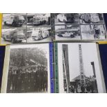 Ephemera, Fire Brigade, a folder of mostly Berkshire Fire Brigade b/w photographs of vehicles a