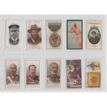 Cigarette cards, Taddy, collection of 48 cards from various series inc. Boer Leaders, British Medals