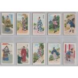Cigarette cards, Wills (Pirate), China's Famous Warrior's, 1st & 2nd Series, (both complete, 25