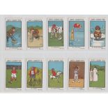 Cigarette cards, Cope's, Sports & Pastimes (set, 25 cards) (vg)