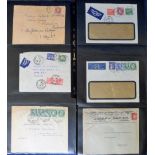 World War 2 Postal History, collection of 18 envelopes posted in occupied France 1939-1944, some