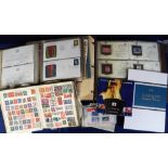 Stamps & Covers, a large mixed collection inc. USA album of Historic Stamps of America all on
