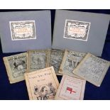 Ephemera, 5 Rudyard Kipling Indian Railway books circa 1890 (Soldiers Three, In Black and White, The